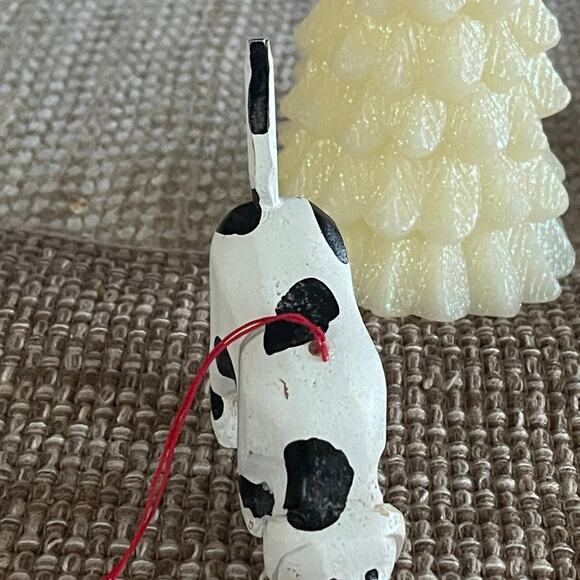 Vintage wood dog Christmas ornament artist collection - Picture 9 of 12